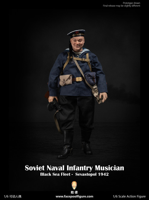 Facepool Soviet Naval Infantry Musician 1/6 Scale Action Figure Special Edition FP-021B www.HobbyGalaxy.com Facepool Soviet Naval Infantry Musician 1/6 Scale Action Figure Special Edition FP-021B www.HobbyGalaxy.com