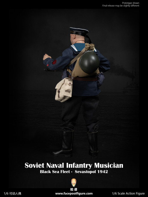 Facepool Soviet Naval Infantry Musician 1/6 Scale Action Figure Special Edition FP-021B www.HobbyGalaxy.com Facepool Soviet Naval Infantry Musician 1/6 Scale Action Figure Special Edition FP-021B www.HobbyGalaxy.com