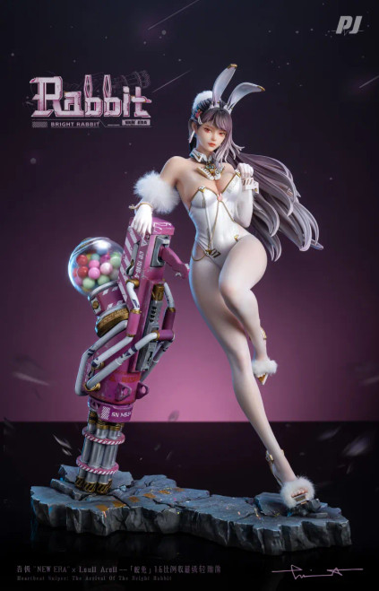 PIJI New Era x Loull AroLL Bright Rabbit 1/6 Scale PVC Figure www.HobbyGalaxy.com