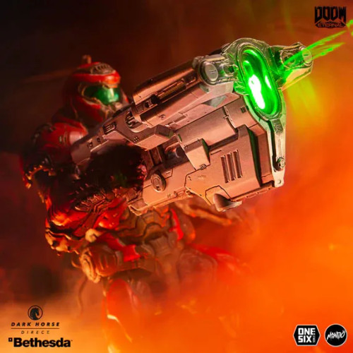 Dark Horse Comics Doom Slayer (Mondo Crimson Variant) 1/6 Scale Action Figure www.HobbyGalaxy.com