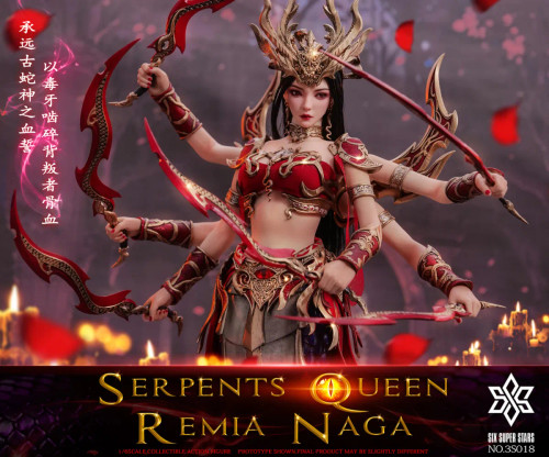 3STOYS Serpent Queen Remia Naga 1/6 Scale Action Figure 3S018 www.HobbyGalaxy.com