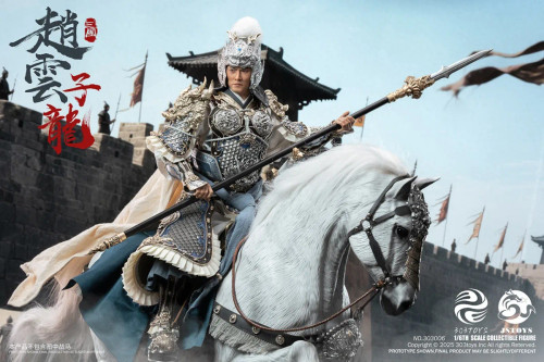 303TOYS X JSTOYS Three Kingdoms Series - Ever-Victorious Zhao Yun (Zilong) 1/6 Scale Action Figure Exclusive Edition NO.303006 www.HobbyGalaxy.com