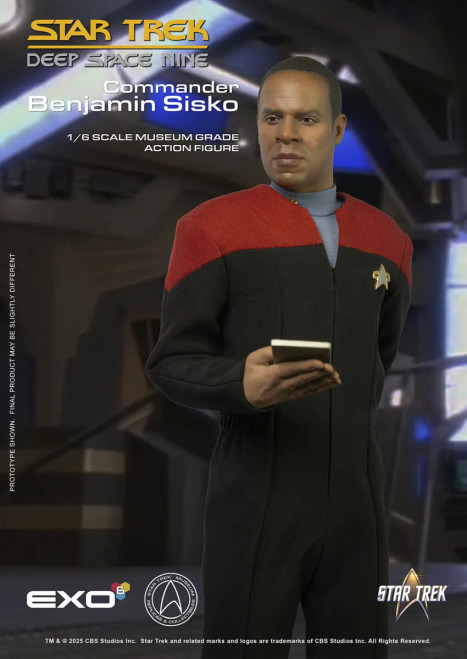 EXO-6 "Star Trek: Deep Space Nine" Commander Benjamin Sisko 1/6 Scale Action Figure www.HobbyGalaxy.com EXO-6 "Star Trek: Deep Space Nine" Commander Benjamin Sisko 1/6 Scale Action Figure www.HobbyGalaxy.com