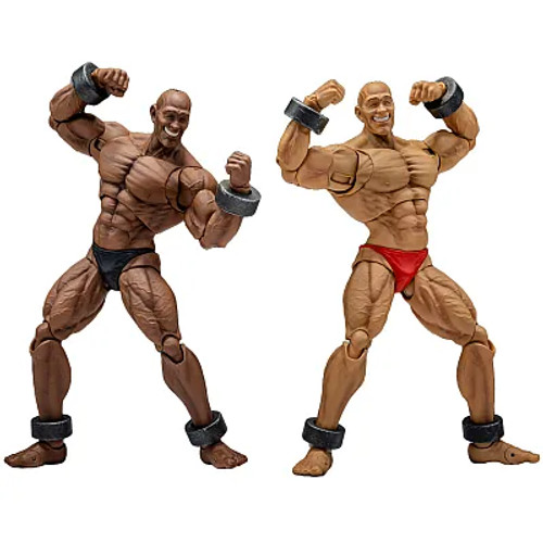 Storm Collectibles "Chou-Aniki" Adon & Samso 1/12 Scale Action Figure 2-Pack www.HobbyGalaxy.com