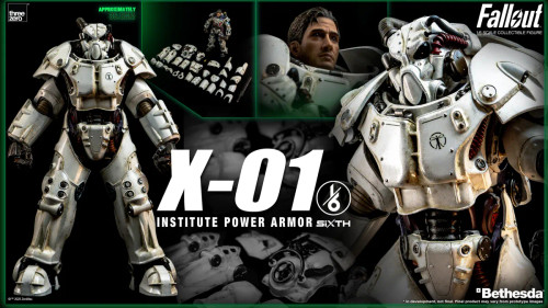 Threezero "Fallout" X-01 Institute Power Armor 1/6 Scale Action Figure www.HobbyGalaxy.com Threezero "Fallout" X-01 Institute Power Armor 1/6 Scale Action Figure www.HobbyGalaxy.com