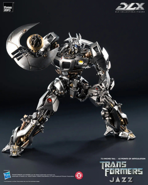 Threezero Transformers 2007 DLX Jazz Action Figure