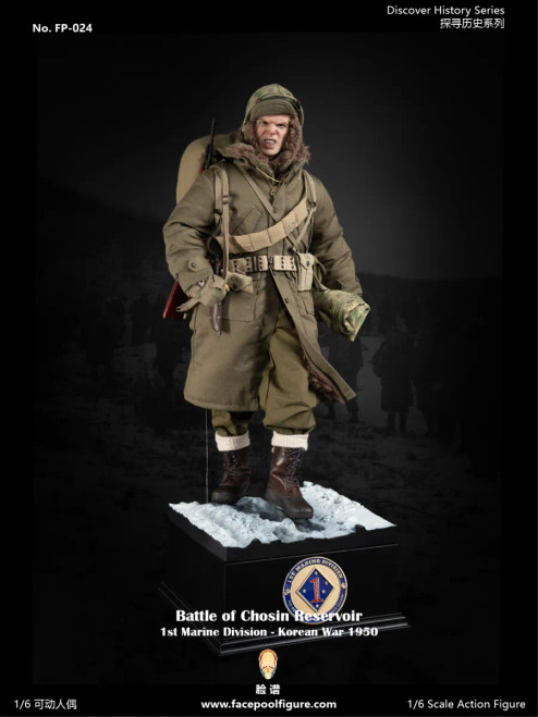 Facepool Korean War - Battle of Chosin Reservoir - US 1st Marine Division 1/6 Scale Action Figure Special Edition FP-024B www.HobbyGalaxy.com Facepool Korean War - Battle of Chosin Reservoir - US 1st Marine Division 1/6 Scale Action Figure Special Edition FP-024B www.HobbyGalaxy.com