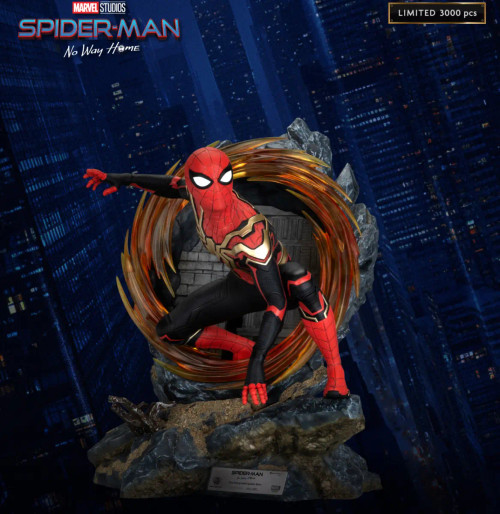 Beast Kingdom Master Craft "Spider-Man: No Way Home" Integrated Spider-Man Statue MC-112  www.HobbyGalaxy.com