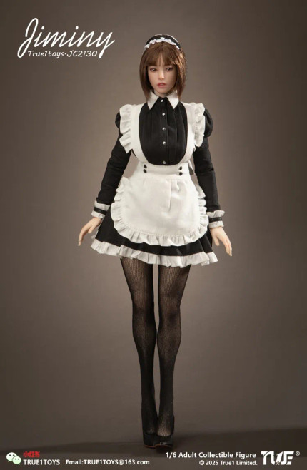 True1Toys Maid Jiminy Rooted Hair Version 1/6 Scale Action Figure JC2130 www.HobbyGalaxy.com