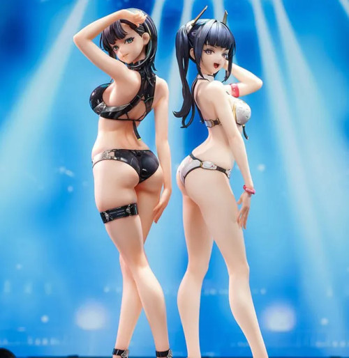 Infinity Studio x Tsubaki Harusame SSR-FIGURE Hakuyou Maruko and Konno Ao PVC Figure www.HobbyGalaxy.com