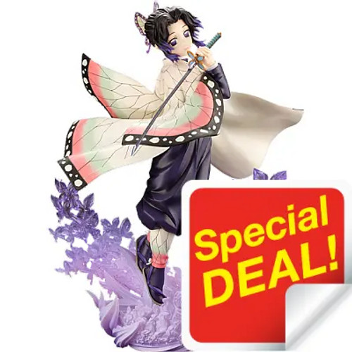 Kotobukiya "Demon Slayer: Kimetsu no Yaiba" Shinobu Kocho ARTFX J PVC Figure www.HobbyGalaxy.com