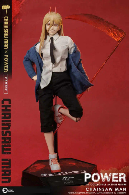 Asmus Toys "Chainsaw Man" Power 1/6 Scale Action Figure CSM002 www.HobbyGalaxy.com Asmus Toys "Chainsaw Man" Power 1/6 Scale Action Figure CSM002 www.HobbyGalaxy.com
