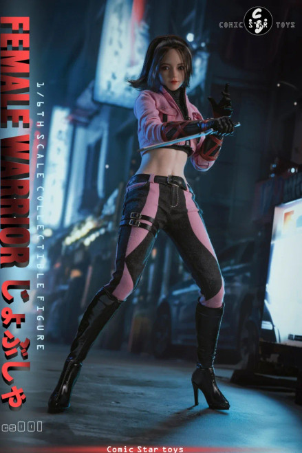 Comic Star Toys Sister Female Warrior - Pink 1/6 Scale Action Figure CS001 www.HobbyGalaxy.com Comic Star Toys Sister Female Warrior - Pink 1/6 Scale Action Figure CS001 www.HobbyGalaxy.com