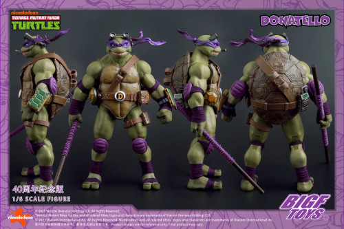 BIGFTOYS TNMT Donatello 40th Anniversary Edition 1/6 Scale Action Figure www.HobbyGalaxy.com
