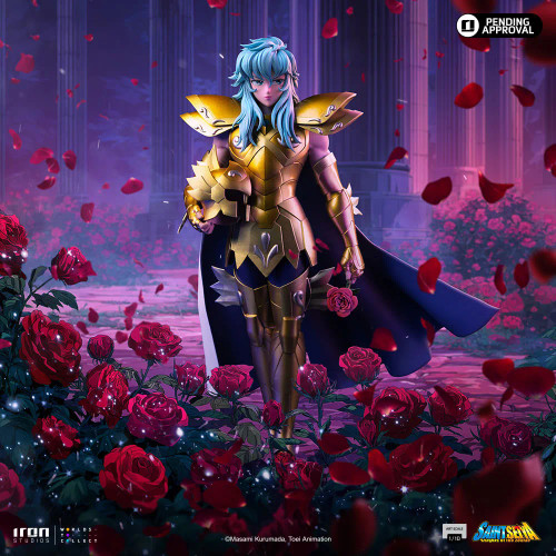 Iron Studios "Saint Seiya" (Knights of the Zodiac) Pisces Aphrodite 1/10 Art Scale Statue www.HobbyGalaxy.com