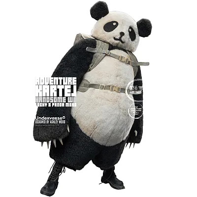 Underverse Adventure Kartel Dirty Boi Panda Handsome Wu