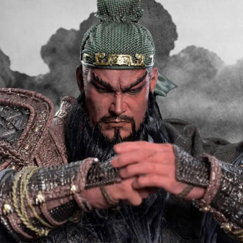 DAMTOYS "Romance of the Three Kingdoms" Ode of Heroes: Guan Yu 1/12 Scale Action Figure Deluxe Version www.HobbyGalaxy.com