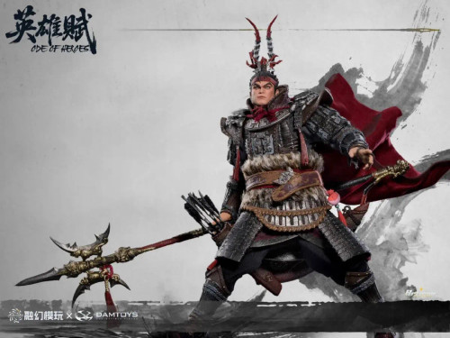 DAMTOYS "Romance of the Three Kingdoms" Ode of Heroes: Lü Bu 1/12 Scale Action Figure Deluxe Version www.HobbyGalaxy.com