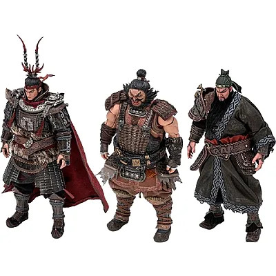DAMTOYS "Romance of the Three Kingdoms" Ode of Heroes: Three Figures 1/12 Scale Action Figure Set www.HobbyGalaxy.com