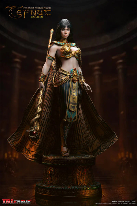 TBLeague Egyptian Gods – Tefnut (Golden Ver.) 1/6 Scale Action Figure PL2025-234A www.HobbyGalaxy.com