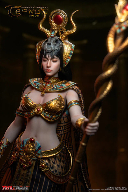 TBLeague Egyptian Gods – Tefnut (Golden Ver.) 1/6 Scale Action Figure PL2025-234A www.HobbyGalaxy.com