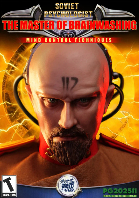 OPAPA TOYS The Master of Brainwashing, Soviet Psychologist - Yuri 1/6 Scale Action Figure PG202511 www.HobbyGalaxy.com
