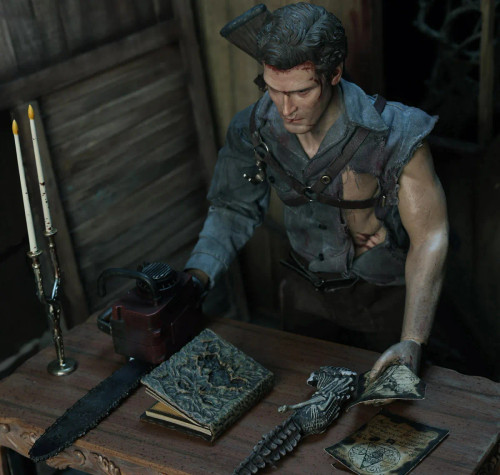 Asmus Toys "Evil Dead II" Ash Williams 1/6 Scale Action Figure www.HobbyGalaxy.com