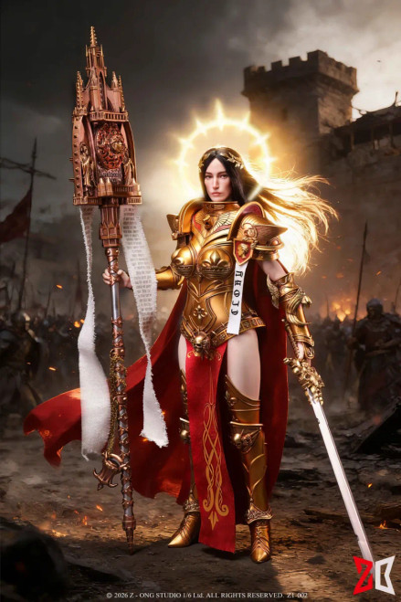 Z-ONE STUDIO - 1/6 Alloy Imperial Empress - Standard-Bearer Isabella 1/6 Scale Action Figure Z1-002 www.HobbyGalaxy.com