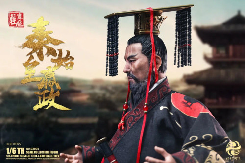 303TOYS First Emperor of China, Qin Shi Huang - Ying Zheng 1/6 Scale Action Figure Enjoyment Edition NO.QX001 www.HobbyGalaxy.com