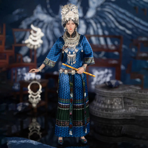 TBLeague The Miao of China’s 56 Ethnic Groups (Blue) 1/6 Scale Action Figure PL2025-235B www.HobbyGalaxy.com