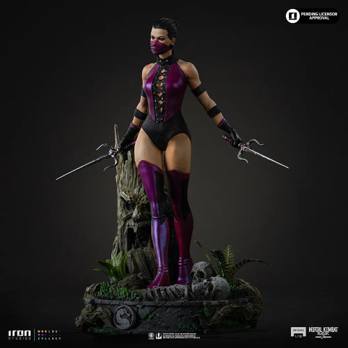 Iron Studios "Mortal Kombat" Mileena Art Scale 1/10 Statue www.HobbyGalaxy.com
