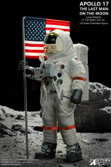 Star Ace Toys Apollo 17: The Last Man on the Moon - Eugene Cernan 1/6 Scale Action Figure www.HobbyGalaxy.com