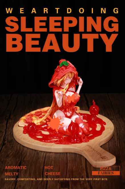 WeArtDoing Sleeping Beauty: Pizza Fairies - Classic Tomato Designer Figure www.HobbyGalaxy.com