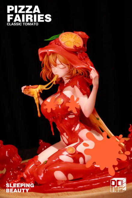 WeArtDoing Sleeping Beauty: Pizza Fairies - Classic Tomato Designer Figure www.HobbyGalaxy.com