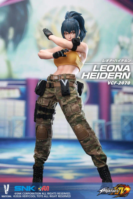  VeryCool Toys The King of Fighters XIV - Leona Heidern 1/6 Scale Action Figure VCF-2070 www.HobbyGalaxy.com
