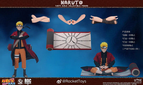 Rocket Toys "Naruto: Shippuden" Naruto Uzumaki – Sage Mode Ver. Accessory Set ROC-011A www.HobbyGalaxy.com