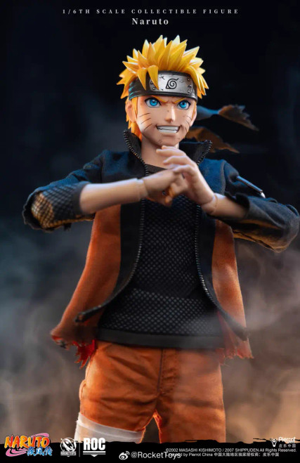Rocket Toys "Naruto: Shippuden" Naruto Uzumaki – Battle Damaged Ver. 1/6 Scale Action Figure ROC-012 www.HobbyGalaxy.com