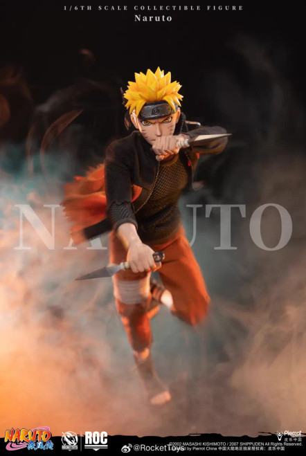Rocket Toys "Naruto: Shippuden" Naruto Uzumaki – Battle Damaged Ver. 1/6 Scale Action Figure ROC-012 www.HobbyGalaxy.com