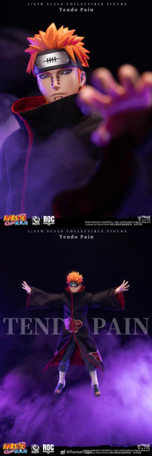 Rocket Toys "Naruto: Shippuden" Tendo Pain 1/6 Scale Action Figure ROC-013 www.HobbyGalaxy.com
