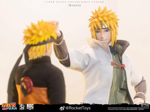 Rocket Toys "Naruto: Shippuden" Minato Namikaze - Fourth Hokage Ver. 1/6 Scale Action Figure ROC-015 www.HobbyGalaxy.com