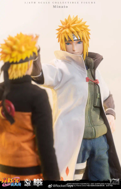 Rocket Toys "Naruto: Shippuden" Minato Namikaze - Fourth Hokage Ver. 1/6 Scale Action Figure ROC-015 www.HobbyGalaxy.com