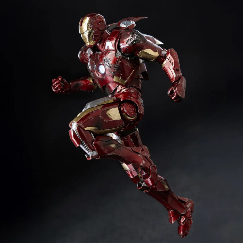 Threezero Marvel Studios: The Infinity Saga DLX Iron Man Mark 7 (Battle Damaged) Action Figure www.HobbyGalaxy.com