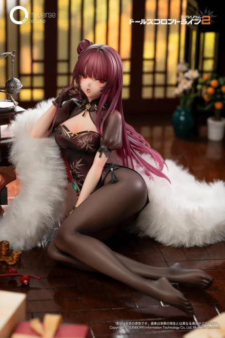 Reverse Studio "Girls Frontline 2: Exilium" Makiatto: Embroidered Bamboo, Blooming Shadows Ver. 1/6 Scale Figure www.HobbyGalaxy.com