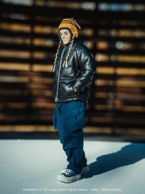 trickyMan12 Hero (Black Jacket) 1/6 Scale Art Figure FB-10150-A www.HobbyGalaxy.com