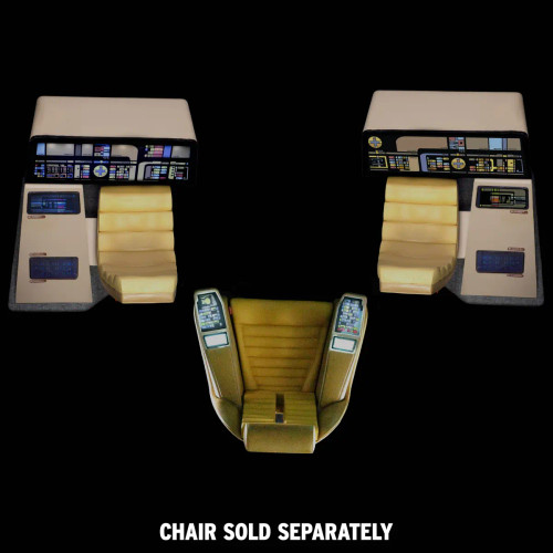 EXO-6 "Star Trek: The Next Generation" Bridge Consoles Set 1/6 Scale Prop Replica www.HobbyGalaxy.com