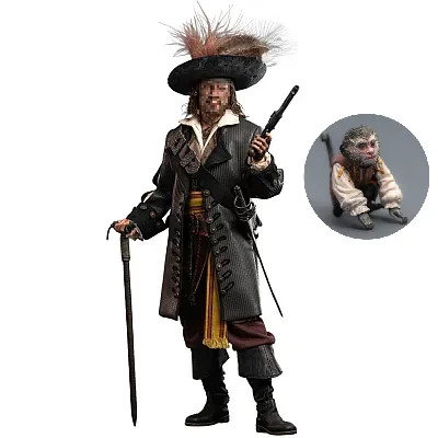 Shop the EKUAZ STUDIO x ECHO DESIGN Pirate King of the Inner Sea 1/6 Scale Action Figure Deluxe Version (EKS012D) at HobbyGalaxy.com  — a premium fantasy collectible featuring detailed armor, rich accessories, and an imposing pirate king design.