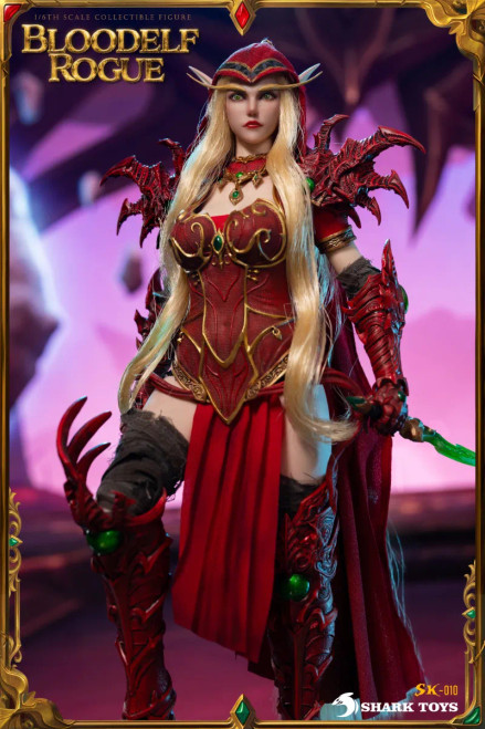 Pre-order the Shark Toys Blood Elf Rogue 1/6 Scale Action Figure (SK-010). Shop this highly detailed fantasy collectible today at HobbyGalaxy.com.
