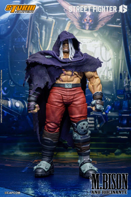 Shop the Storm Collectibles “Street Fighter 6” M. Bison & Rocinante 1/12 Scale Action Figure Set at HobbyGalaxy.com  — a premium SF6 collectible featuring detailed sculpting, dynamic articulation, and the powerful duo of M. Bison and Rocinante.