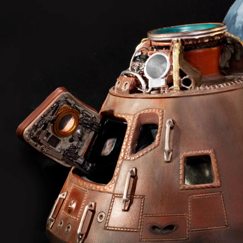 Shop the Star Ace Toys Apollo 17 Command Module 1/20 Scale Polyresin Replica (SA0161) at HobbyGalaxy.com  — a highly detailed spacecraft collectible capturing the historic Apollo 17 mission with premium craftsmanship and display‑ready accuracy.