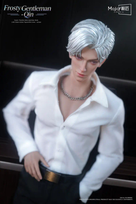 Pre-order the Mojoy Studio Frosty Gentleman Qin 1/6 Scale Action Figure (Suntan, MJ-DD03H). Secure this premium seamless figure at HobbyGalaxy.com.